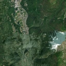 Vue aérienne des environs de Fontaine du Mondon