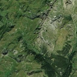 Vue aérienne des environs de Abri de la Pouprezaz