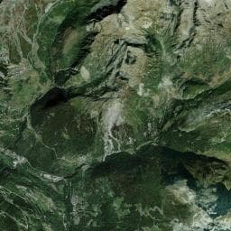 Vue aérienne des environs de Fontaine du Crot