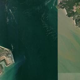 Vue aérienne des environs de Les Loges