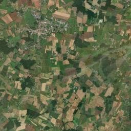Vue aérienne des environs de Aire de camping-car à Gémozac