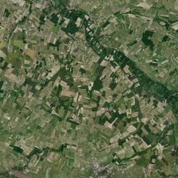 Vue aérienne des environs de Camping Margot