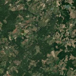 Vue aérienne des environs de Camping Les Vigères