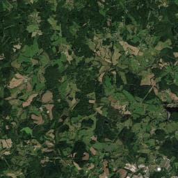Vue aérienne des environs de Aire naturelle de la grange du Bos