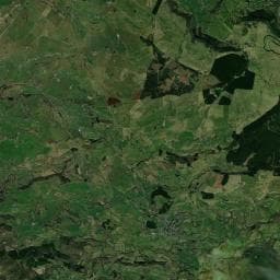 Vue aérienne des environs de Camping la Vallée