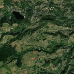 Vue aérienne des environs de La Ribeyre