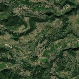 Vue aérienne des environs de Flower Camping La Vallée Verte