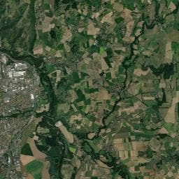 Vue aérienne des environs de Camping Municipal du Mas