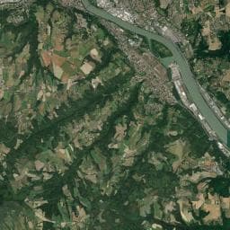 Vue aérienne des environs de Aire de repos à Ampuis (2)