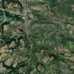 Vue aérienne des environs de Aire de Coiranne