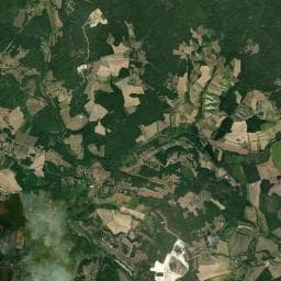 Vue aérienne des environs de Aire d'Edon