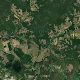 Vue aérienne des environs de Camping Les Graulges