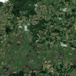 Vue aérienne des environs de Camping Moulin de la Geneste