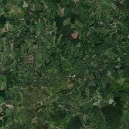 Vue aérienne des environs de Abri de Veix