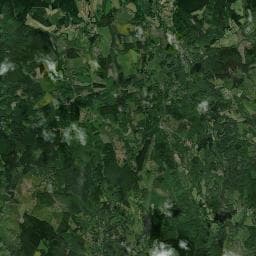 Vue aérienne des environs de Pré des Pèlerins