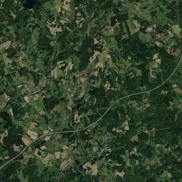 Vue aérienne des environs de Aire de repos à Davignac