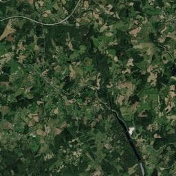 Vue aérienne des environs de Aire de la Loutre
