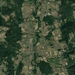Vue aérienne des environs de Moulin de Pacros