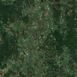Vue aérienne des environs de Camping les Narcisses