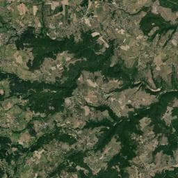 Vue aérienne des environs de Fontaine de Marols