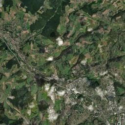 Vue aérienne des environs de La Robertanne