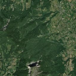 Vue aérienne des environs de Fontaine du Col du Granier