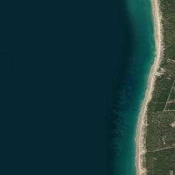 Vue aérienne des environs de Aire de camping-car à Vensac (2)