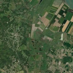 Vue aérienne des environs de Yelloh! Village Médoc Océan