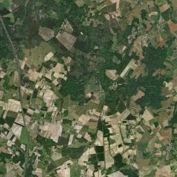 Vue aérienne des environs de Aire de Saint Ciers Est