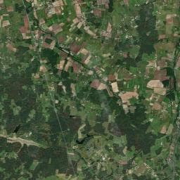 Vue aérienne des environs de Camping Chez Philipaud