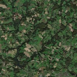 Vue aérienne des environs de Aire de camping-car à Angoisse