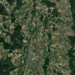 Vue aérienne des environs de Camping municipal Le Metz