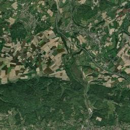 Vue aérienne des environs de Aire de Burcin