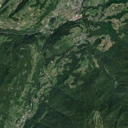 Vue aérienne des environs de Aire de Saint-Clair