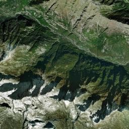 Vue aérienne des environs de Bivouac Cecilia Genisio
