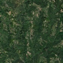 Vue aérienne des environs de Camping à Chamboulive