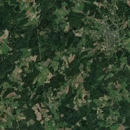 Vue aérienne des environs de Village de Vacances