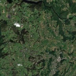 Vue aérienne des environs de Camping à Saint-Pierre