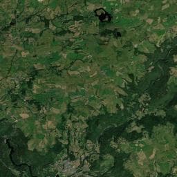 Vue aérienne des environs de Aire de camping-car à Lugarde