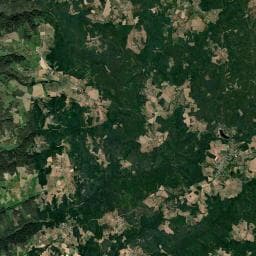 Vue aérienne des environs de Camping - La Chanterelle