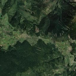 Vue aérienne des environs de La Traverse