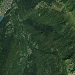 Vue aérienne des environs de Chalet du Plan du Four