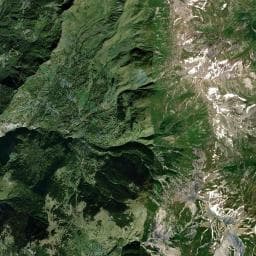 Vue aérienne des environs de Chalet de Valbuche