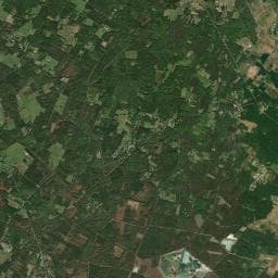 Vue aérienne des environs de Camping les Hirondelles