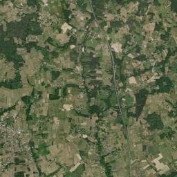 Vue aérienne des environs de Camping Chez Gendron