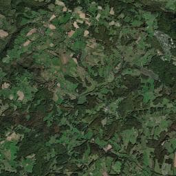 Vue aérienne des environs de Camping la Grenouille