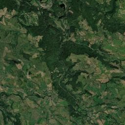 Vue aérienne des environs de Camping de la Borie Basse
