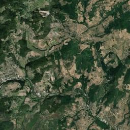 Vue aérienne des environs de Le Miron