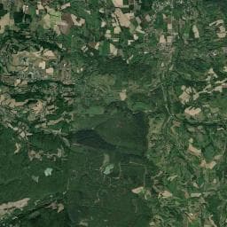 Vue aérienne des environs de Refuge/Abri — Saint-Pierre-de-Bressieux