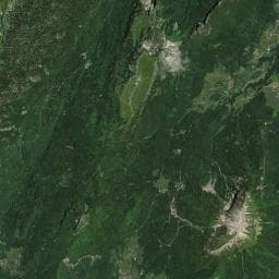 Vue aérienne des environs de Cabane du Piar